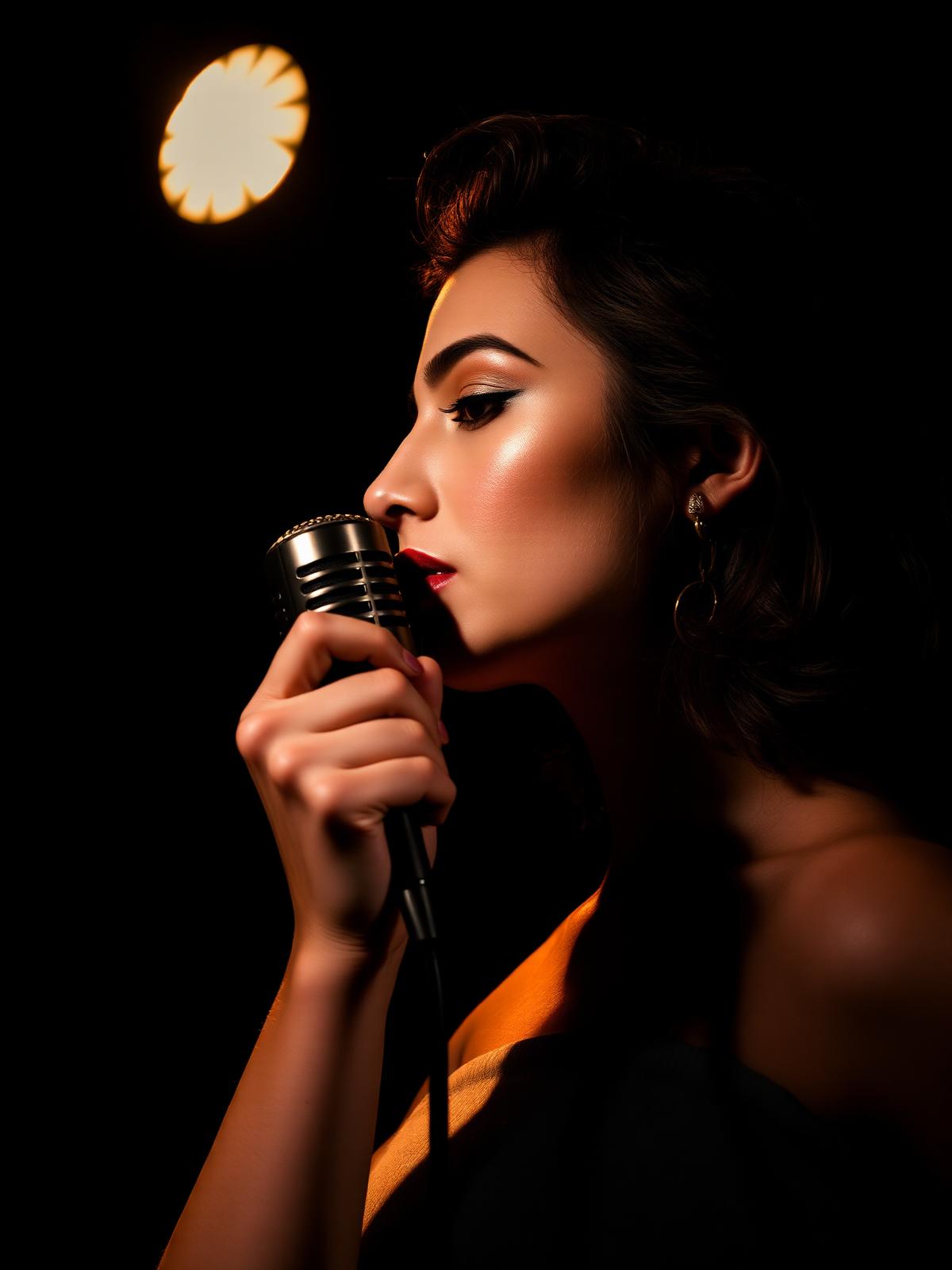 Vocalist portrait